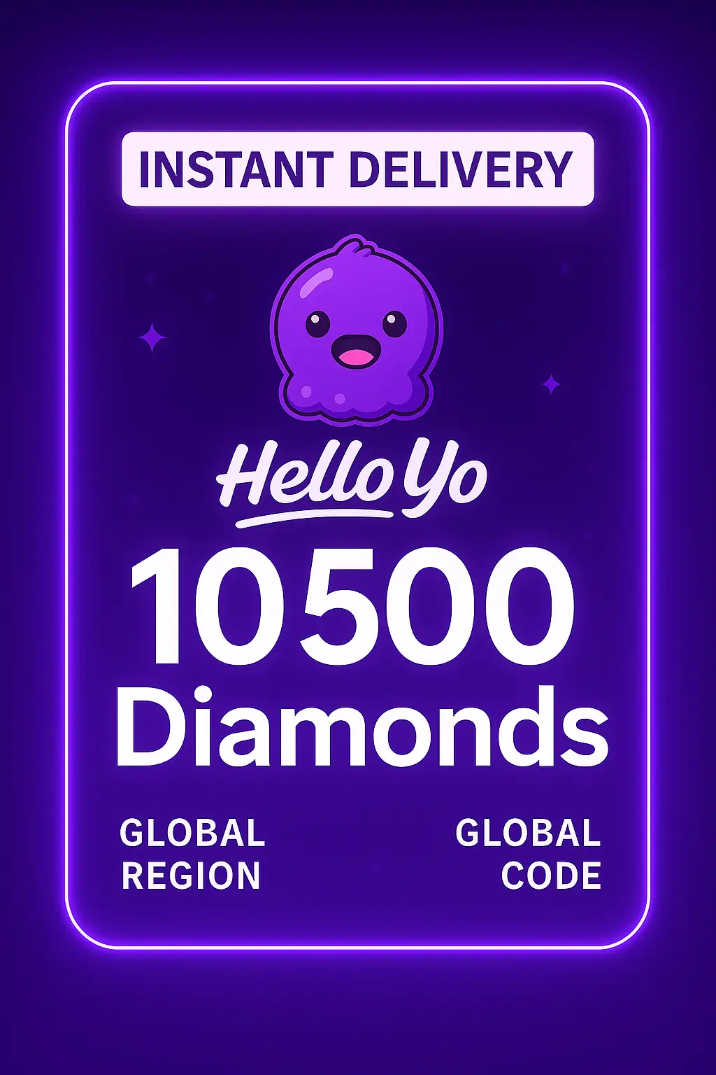 Hello Yo - 10500 Diamonds (Global) Hello Yo - 10500 Diamonds (Global)