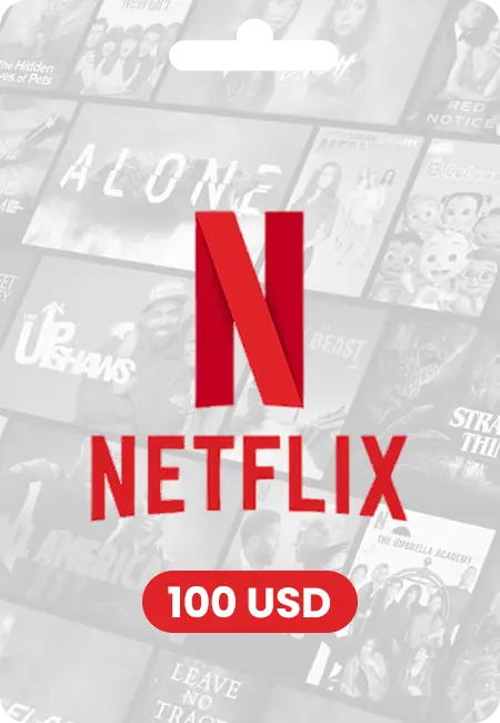 Cartão Presente Netflix - $100 (EUA) Cartão Presente Netflix - $100 (EUA)