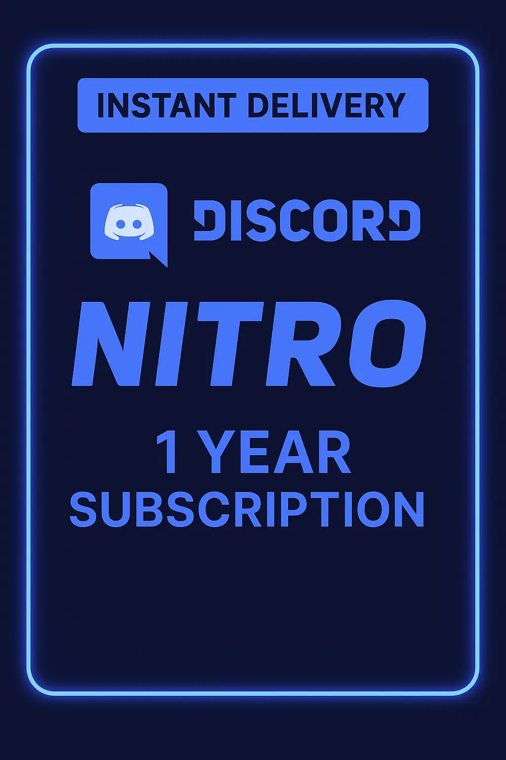 Discord Nitro - 1年サブスクリプション Discord Nitro - 1年サブスクリプション