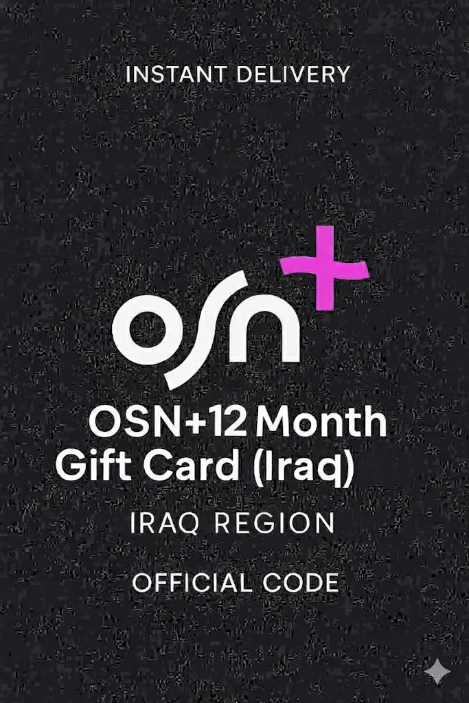 OSN+ poklon kartica na 12 mjeseci (Irak) OSN+ poklon kartica na 12 mjeseci (Irak)