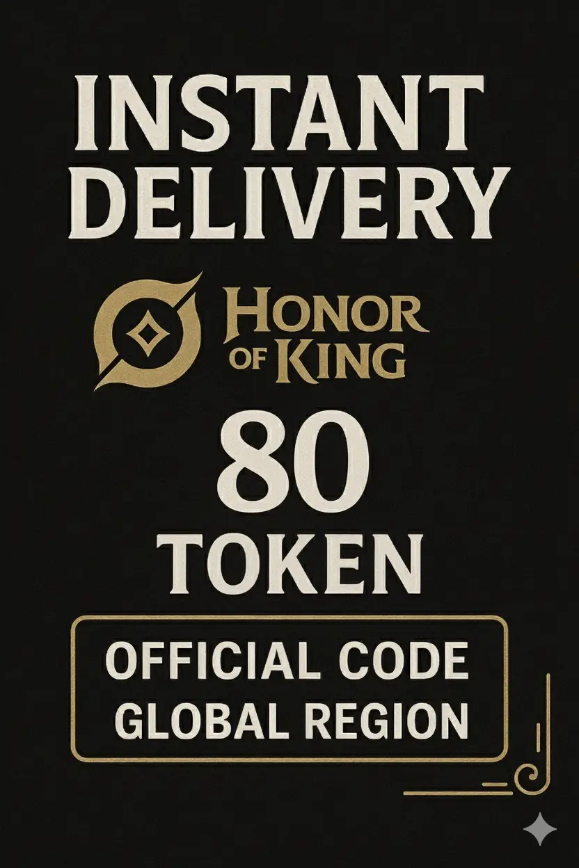 Honor of Kings 80 Tokens (Global) Honor of Kings 80 Tokens (Global)