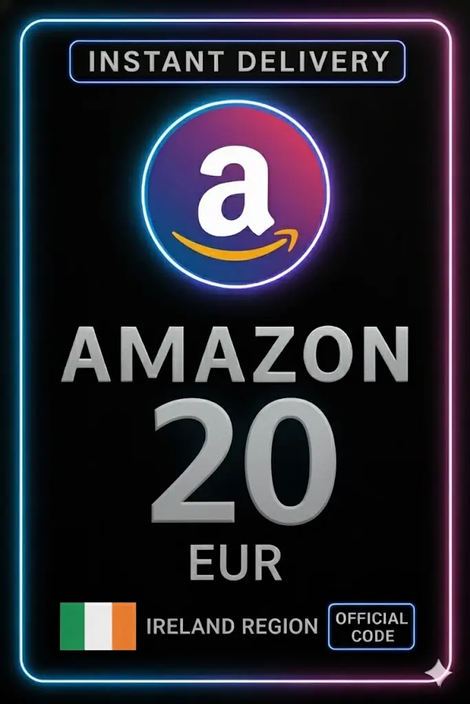 Amazon gjafakort Ísland 20 € Amazon gjafakort Ísland 20 €