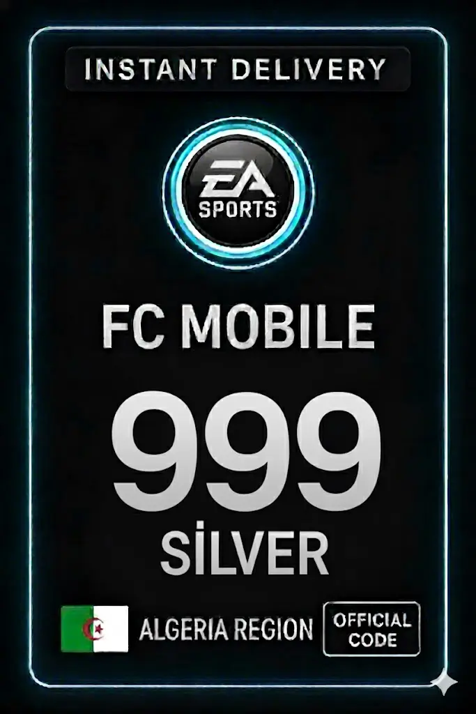 FC Mobile 999 เงินสีเงิน - แอลจีเรีย FC Mobile 999 เงินสีเงิน - แอลจีเรีย