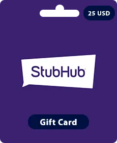 Cartões-presente StubHub - 25$ Cartões-presente StubHub - 25$