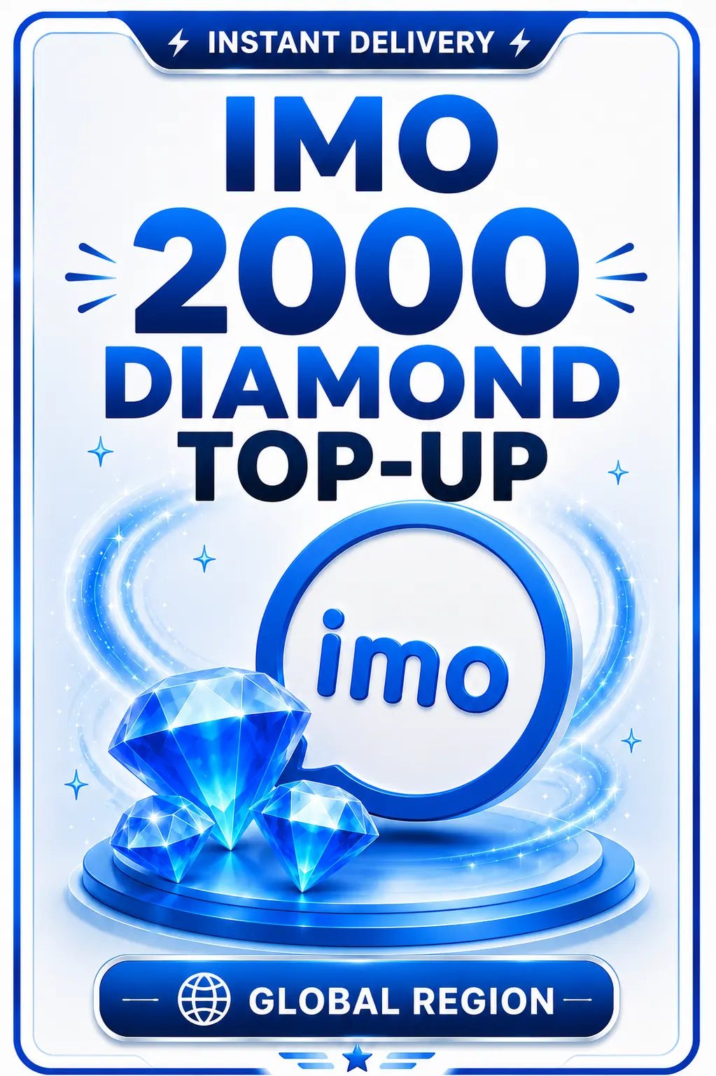 IMO Chat - 2000 diamantů (Nabití) IMO Chat - 2000 diamantů (Nabití)