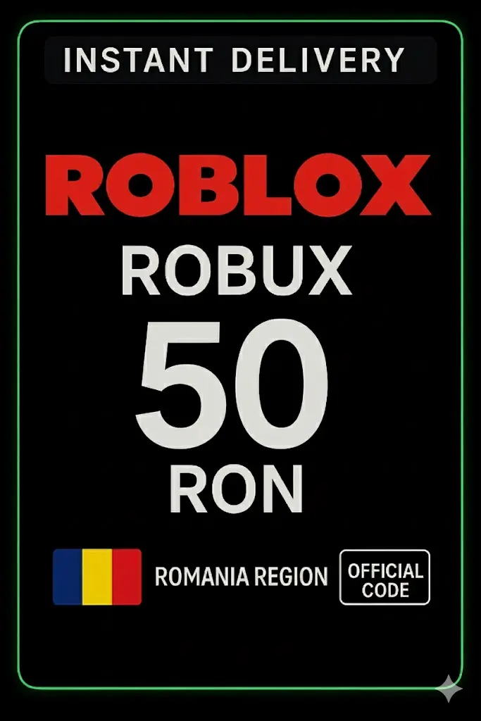 Roblox 50 RON Game Card (RO) Roblox 50 RON Game Card (RO)