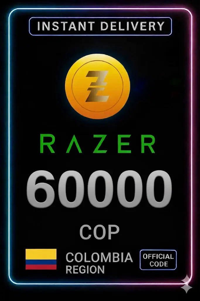 Razer Gold Colombia 60000COP Razer Gold Colombia 60000COP