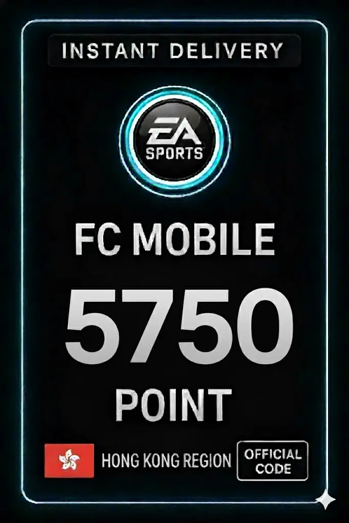FC Mobile 5750 bodů - Hong Kong FC Mobile 5750 bodů - Hong Kong