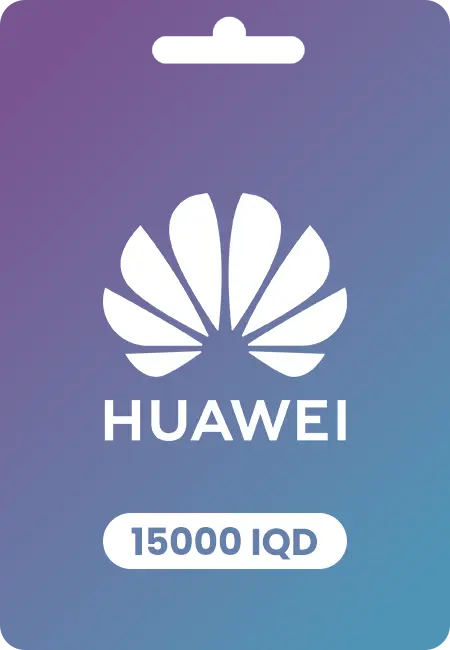 HUAWEI Gift Card Iraq IQD 15000 HUAWEI Gift Card Iraq IQD 15000