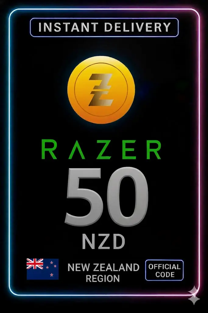 Razer Gold New Zealand NZD50 Razer Gold New Zealand NZD50