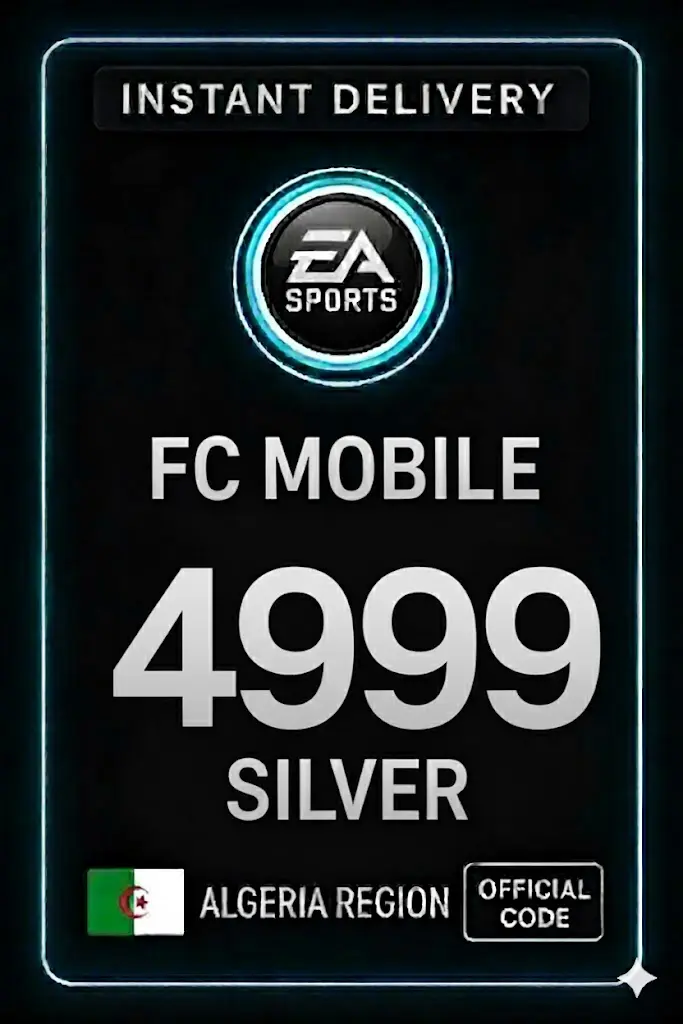 FC Mobile 4999 เงิน - แอลจีเรีย FC Mobile 4999 เงิน - แอลจีเรีย