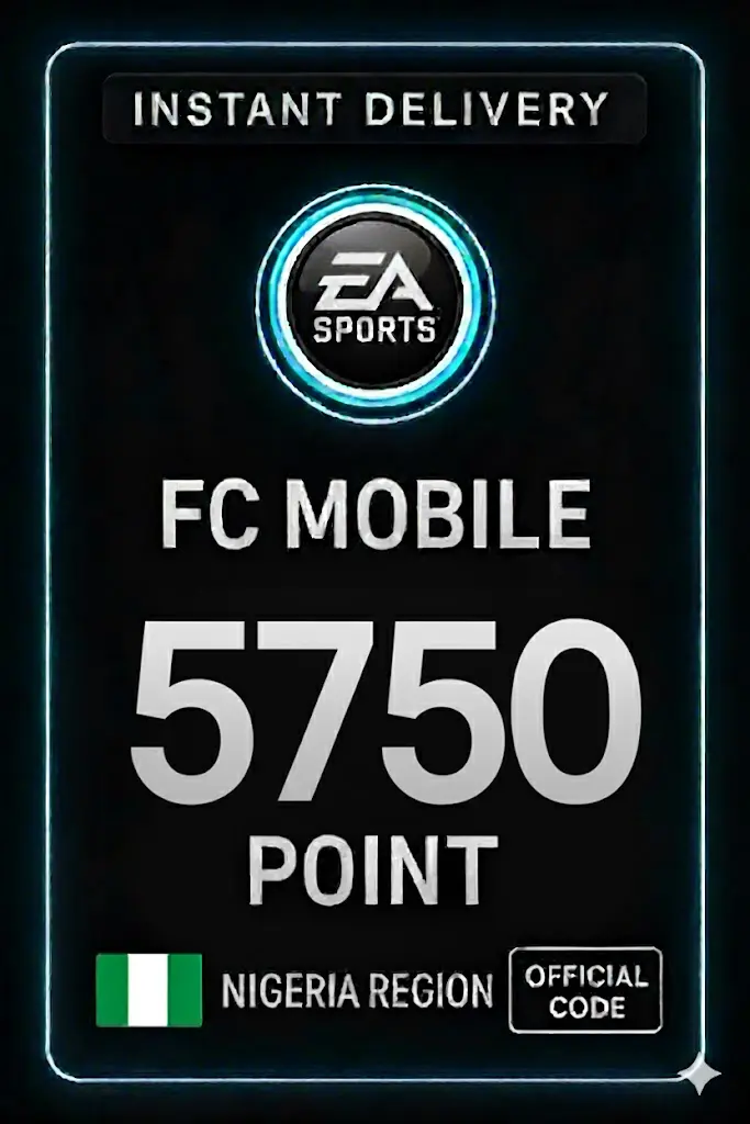 FC Mobile 5750 Points - Nigéria FC Mobile 5750 Points - Nigéria