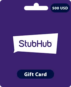 Cartões-presente StubHub - 500$ Cartões-presente StubHub - 500$