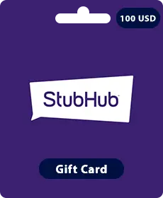 Cartões-presente StubHub - 100$ Cartões-presente StubHub - 100$