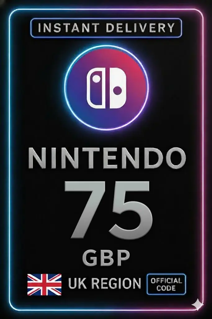 Nintendo eShop Card UK £75 Nintendo eShop Card UK £75