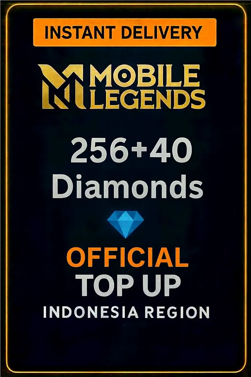 Мобилни Легенди 256 + 40 Диаманта Допълнение (Индонезия) Мобилни Легенди 256 + 40 Диаманта Допълнение (Индонезия)