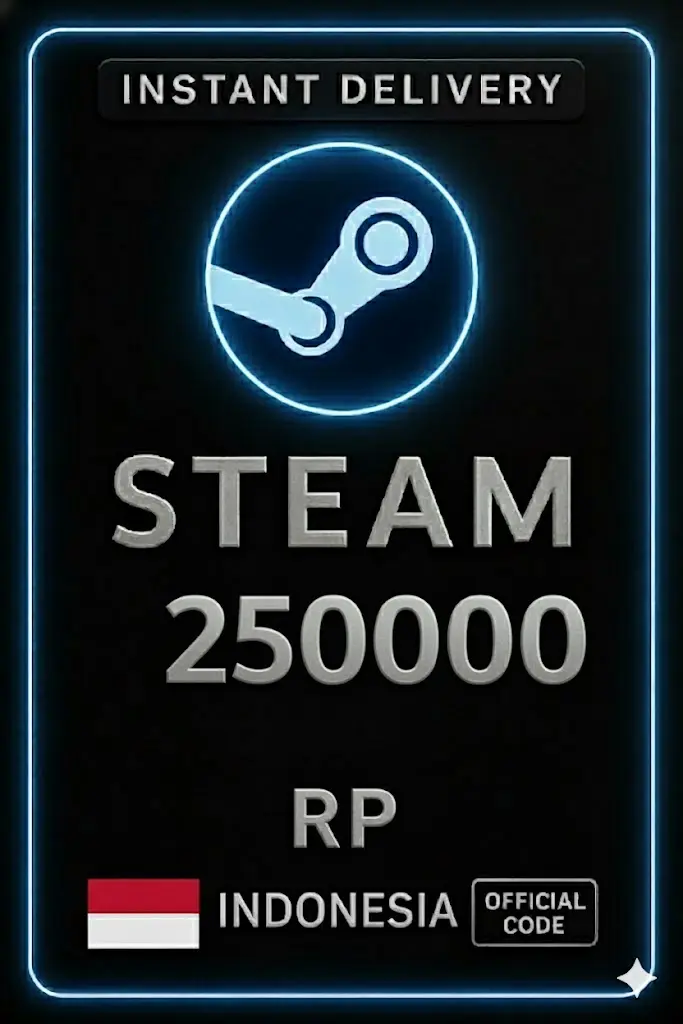 Código de Steam Wallet Indonesia Rp 250000 Código de Steam Wallet Indonesia Rp 250000
