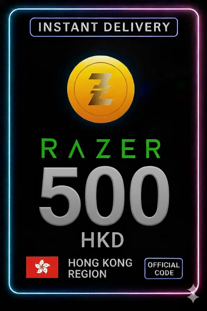 Razer Gold Hong Kong 500HKD Razer Gold Hong Kong 500HKD