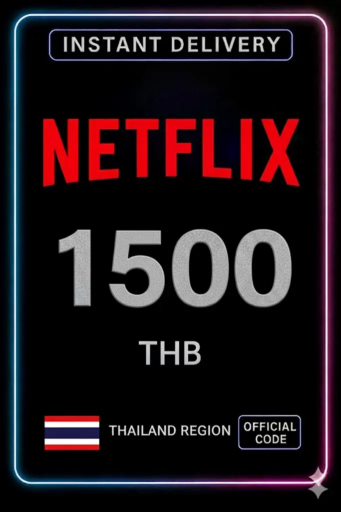 Netflix Geschenkkarte 1500 THB TH Netflix Geschenkkarte 1500 THB TH
