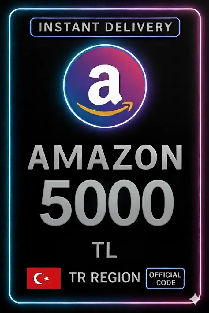 अमेज़न उपहार कार्ड 5000 TL अमेज़न उपहार कार्ड 5000 TL