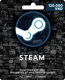 Steam Wallet 120.000 VND - (Vietnam)