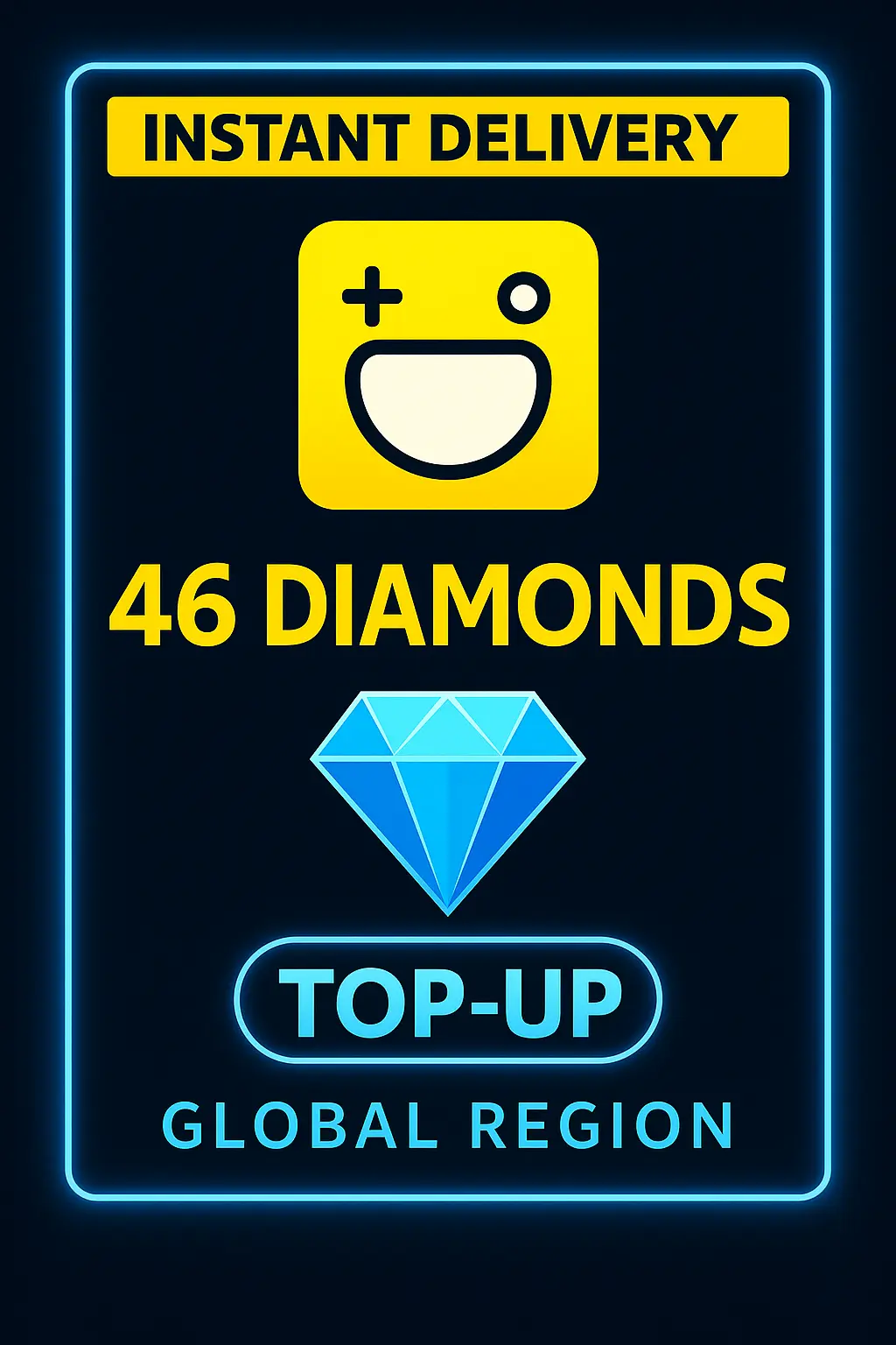 Hago 46 Diamonds Top-Up (Global) Hago 46 Diamonds Top-Up (Global)