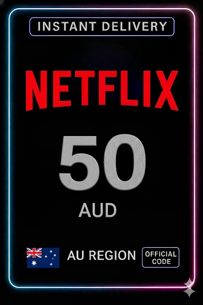 Netflix poklon kartica 50 AUD Netflix poklon kartica 50 AUD