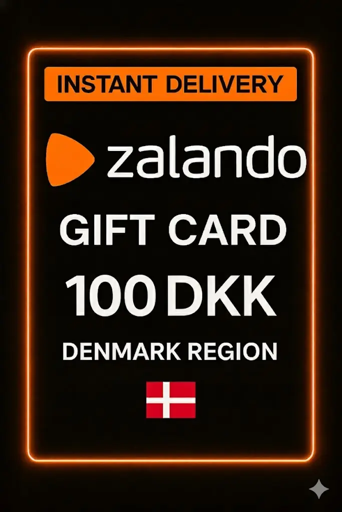 Zalando сыйлық картасы - 100 ДКК (Дания) Zalando сыйлық картасы - 100 ДКК (Дания)
