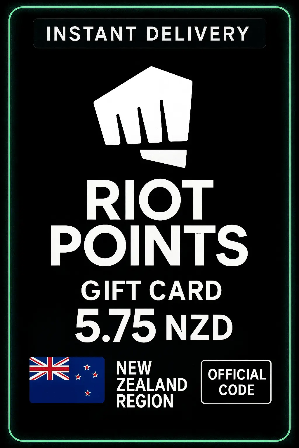 Riot Cash 5.75 NZD Riot Cash 5.75 NZD
