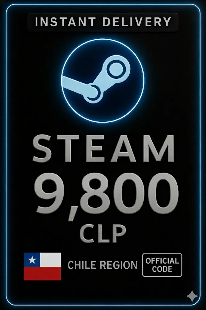 Steam Wallet 9.800 CLP - (Chile) Steam Wallet 9.800 CLP - (Chile)