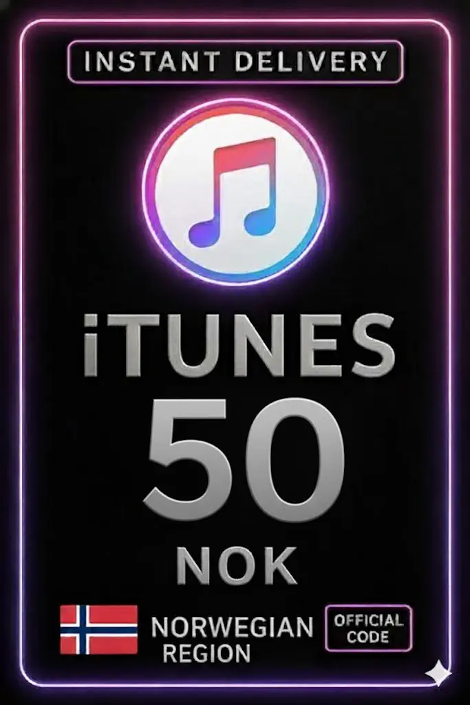 iTunes Hədiyyə Kartı 50 NOK NO iTunes Hədiyyə Kartı 50 NOK NO