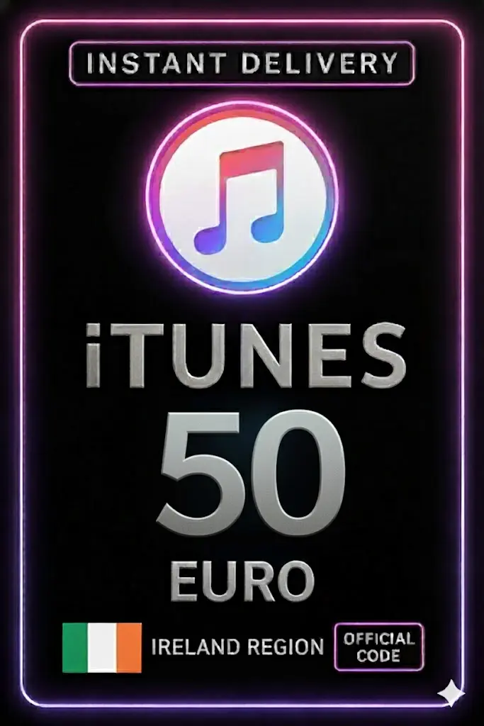 iTunes gjafakort 50 € IR iTunes gjafakort 50 € IR