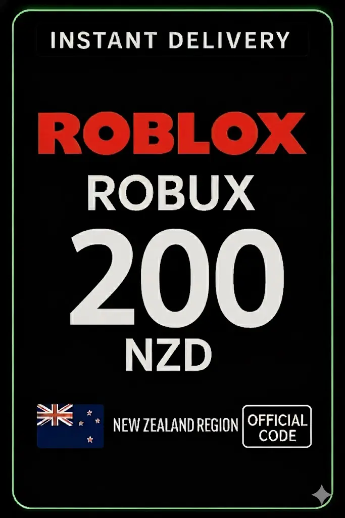 Roblox 200 NZD O'yin Kartasi (NZ) Roblox 200 NZD O'yin Kartasi (NZ)