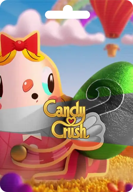 Candy Crash Saga - 25$ Gold Bar Code