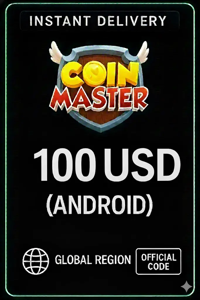 Coin Master (Android) - 100 $ US Coin Master (Android) - 100 $ US
