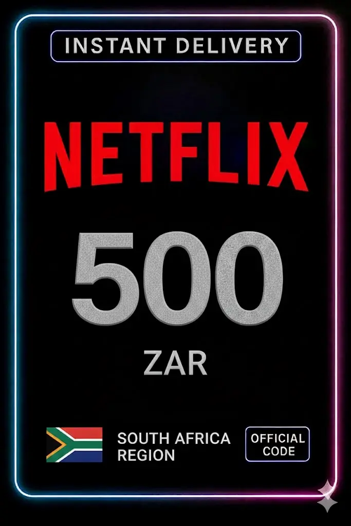 Netflix 礼品卡 500 南非兰特 Netflix 礼品卡 500 南非兰特