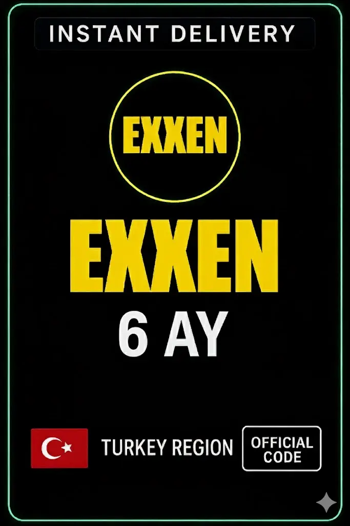 Exxen 6 Ay Üyelik (Reklam Var) Exxen 6 Ay Üyelik (Reklam Var)