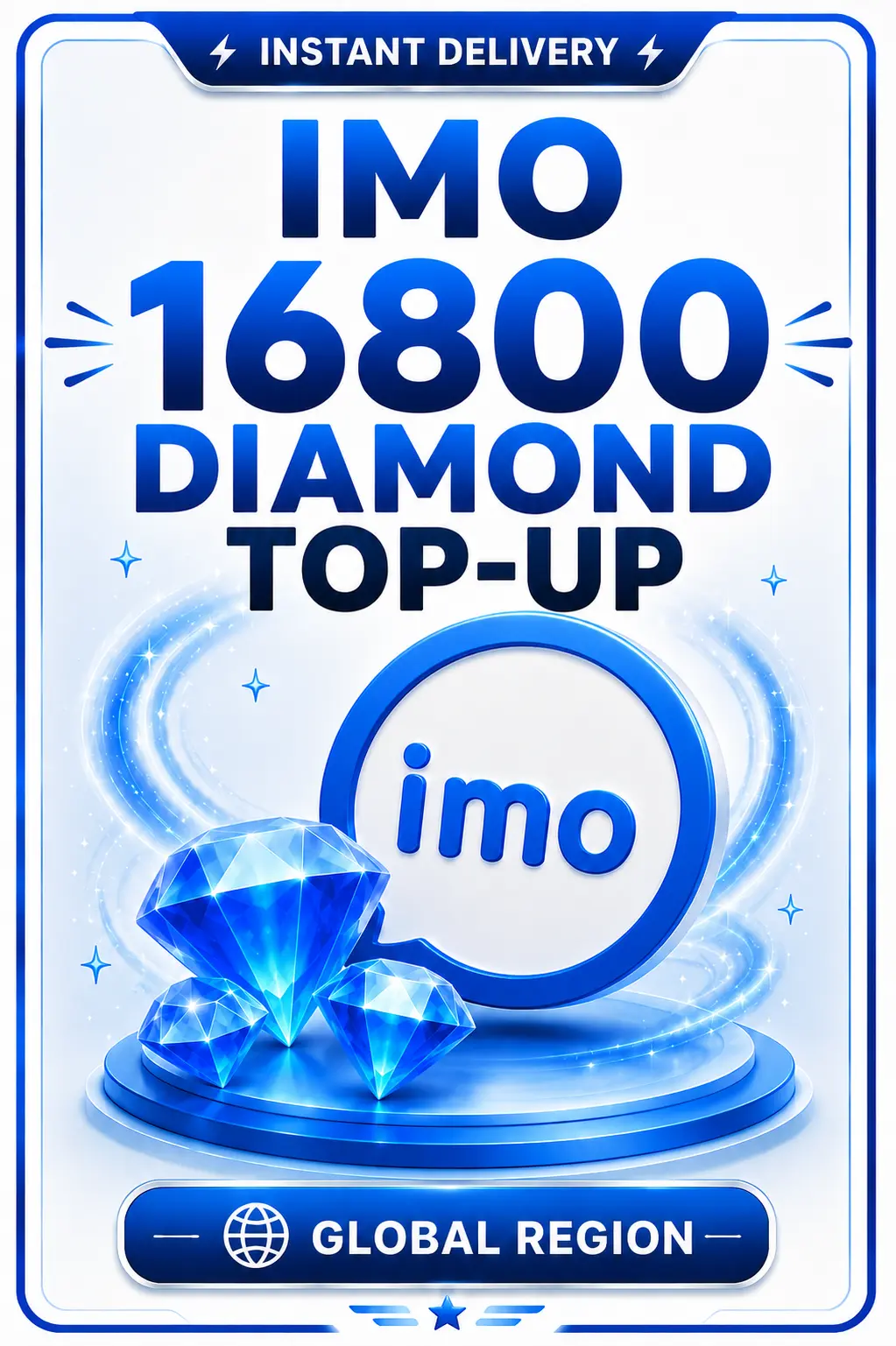 IMO Chat - 16800 diamantů (dobití) IMO Chat - 16800 diamantů (dobití)
