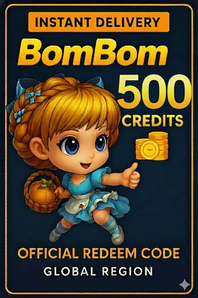 BomBom 500 Credits BomBom 500 Credits