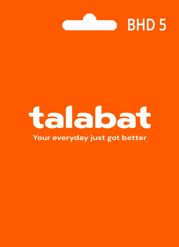 Talabat Gift Card Bahrain - 5 BHD Talabat Gift Card Bahrain - 5 BHD