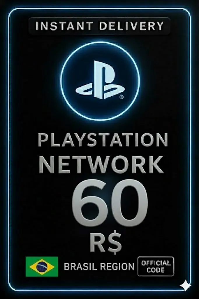 بطاقة بلاي ستيشن PSN BR - 60 ريال بطاقة بلاي ستيشن PSN BR - 60 ريال