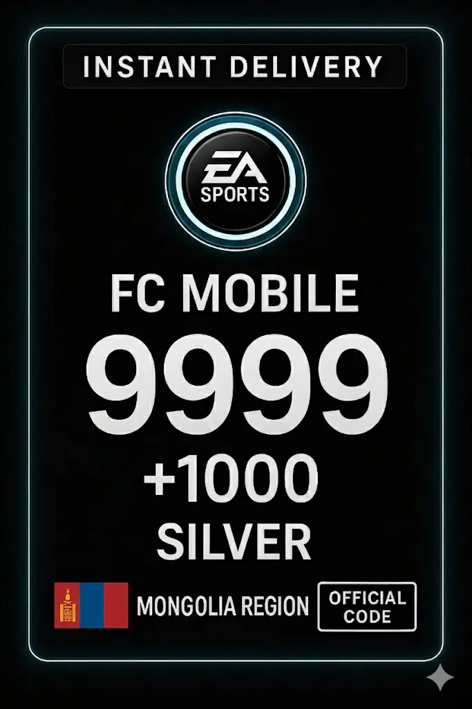 FC Mobile 9999+1000 Silver - Mongoliet FC Mobile 9999+1000 Silver - Mongoliet
