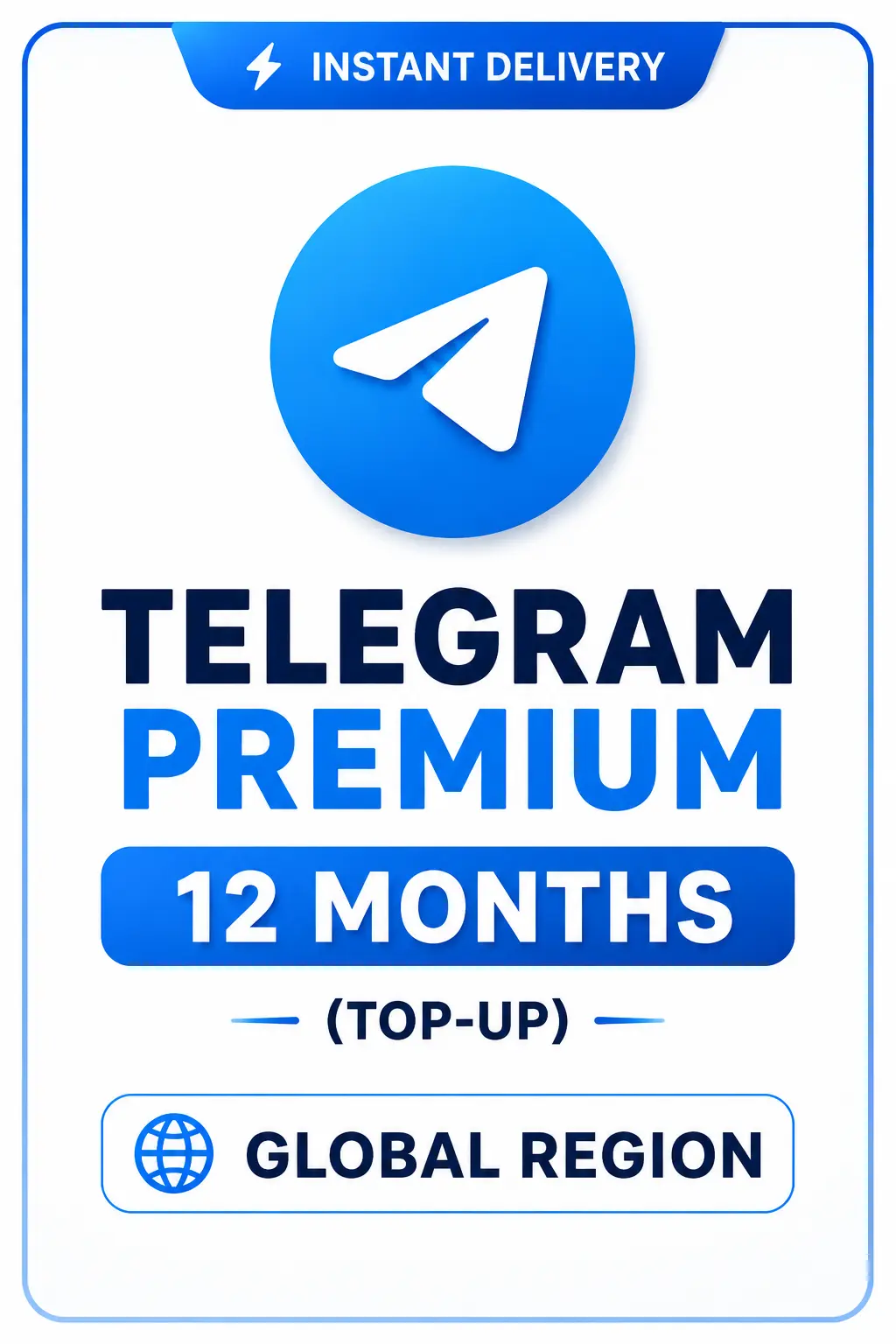 Telegram - Premium 12 Months (Top-Up) Telegram - Premium 12 Months (Top-Up)