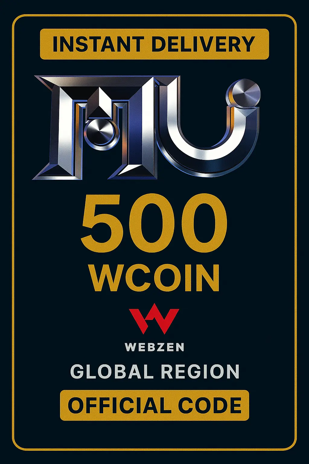 MU Online 500 Wcoin MU Online 500 Wcoin