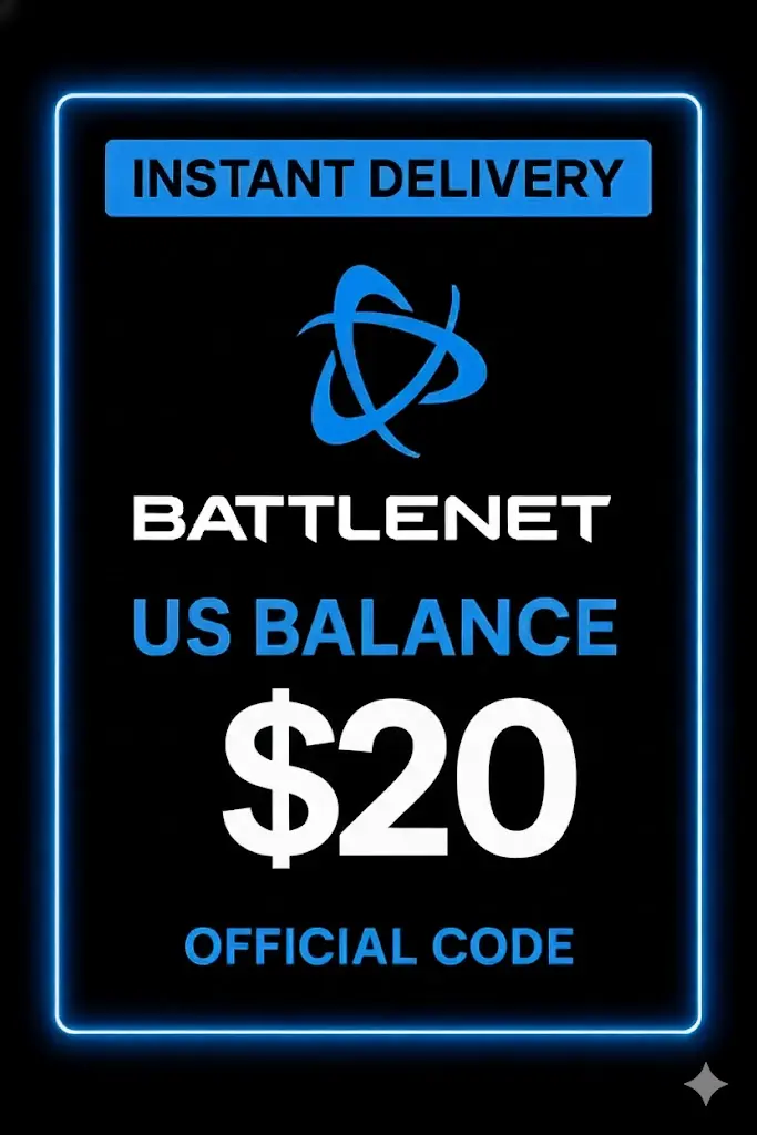 Battlenet presentkort US saldo $20 Battlenet presentkort US saldo $20