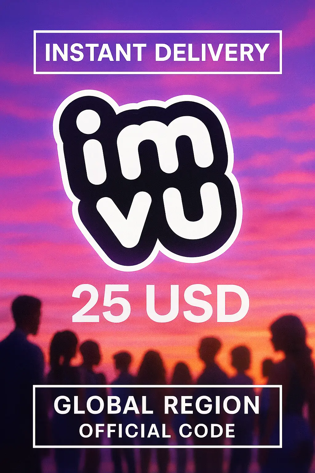 IMVU Prepaid Card 25$ IMVU Prepaid Card 25$