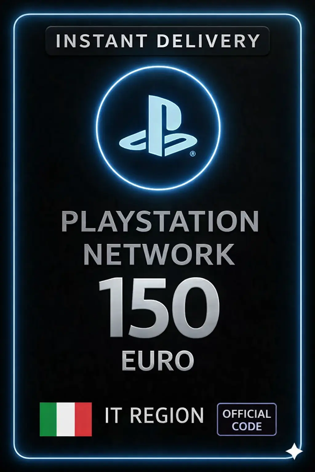 Playstation Gift Card Italy - 150€ Playstation Gift Card Italy - 150€