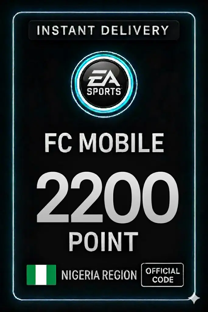 FC Mobile 2200 Points - Nigéria FC Mobile 2200 Points - Nigéria