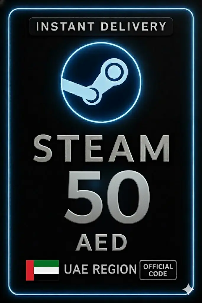 Kod Wallet Steam 50 AED (UAE) Kod Wallet Steam 50 AED (UAE)