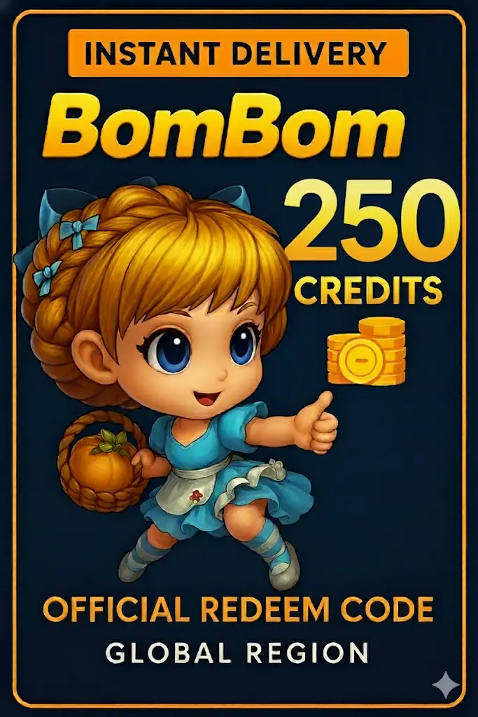 BomBom 250 Credits BomBom 250 Credits